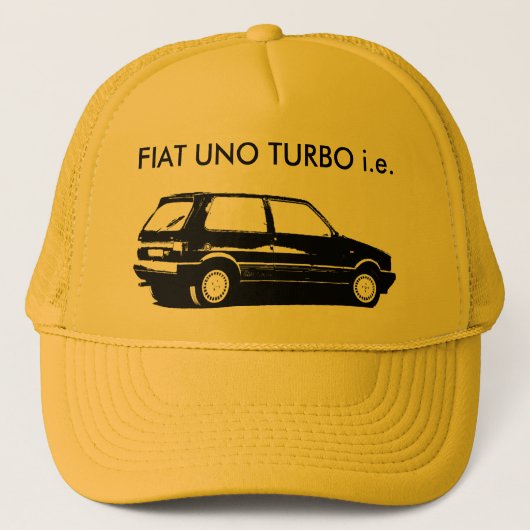 CASQUETTE FIAT UNO JE TROUBLE (Devant)