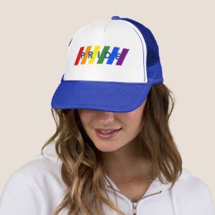 Casquette FIDE Bold Diagonal Rainbow Stripes