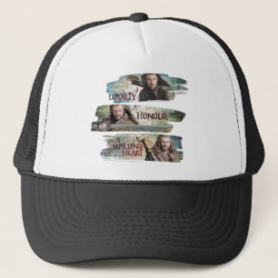 Casquette Fidélité, honneur, un coeur disposé