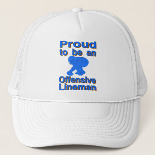 Casquette Fier d'être un joueur de ligne offensif