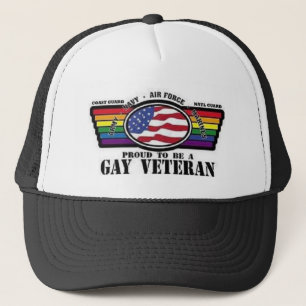 Casquette Fier d'être un vétéran gai