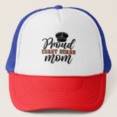 Casquette Fière maman de la Garde côtière, Amour pour la Gar (Devant)