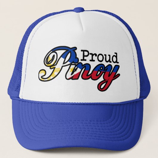 Casquette Fière Pinoy philippine (Devant)