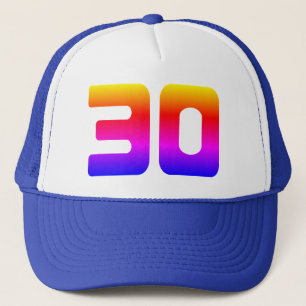 Casquette Fierté 30e fête d'anniversaire