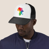 Casquette fierté africaine. (En situation)