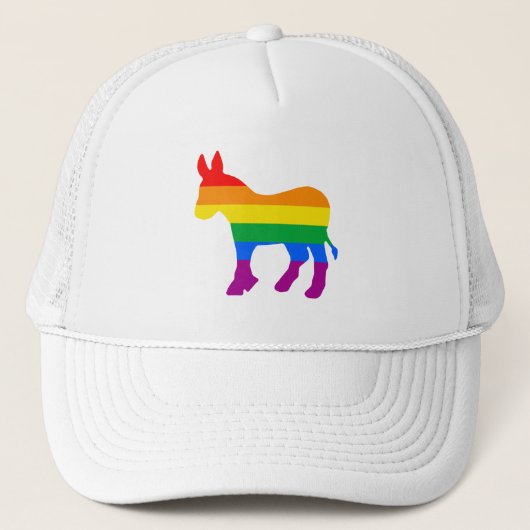 Casquette Fierté démocrate LGBTQ (Devant)