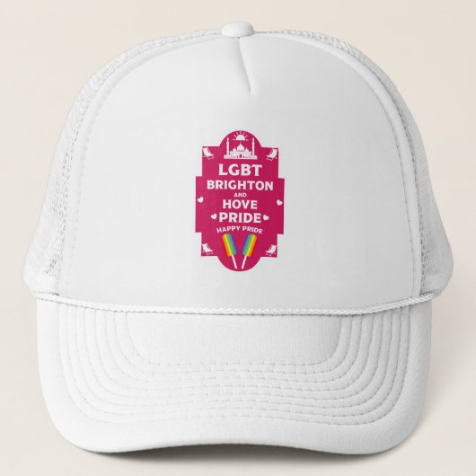 Casquette Fierté gay de Brighton (Devant)
