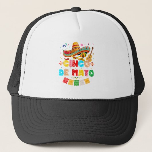 Casquette Fiesta Cinco de Mayo (Devant)