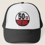 Casquette Fifty Year Old Party Animal | 50th Birthday<br><div class="desc">Fifty Year Old Party Animal Hat. A fun gift for someone's 50th Birthday. ⭐This Product is 100% Customizable. Graphics and / or text can be added, deleted, moved, resized, changed around, rotated, etc... 99% of my designs in my store are done in layers. This makes it easy for you to...</div>