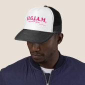 CASQUETTE FIGJAM - ROSE (En situation)