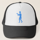 Casquette Figure de boxe - Bleu bébé (Devant)
