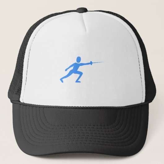 Casquette Figure de clôture - Bleu bébé (Devant)