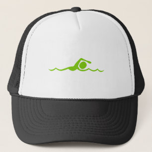 Casquette Figure de natation - Martian Green