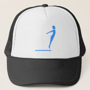 Casquette Figure de plongée - Bleu bébé