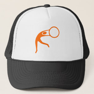 Casquette Figure rythmique gymnastique - Orange