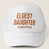 Casquette Fille Aînée Vie Branchée D'Une Fille Drôle (Devant)