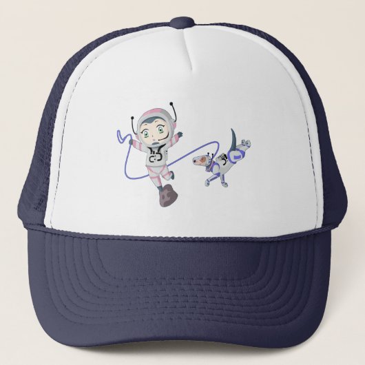 Casquette Fille Astéroïde (Devant)