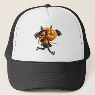 Casquette Fille citrouille