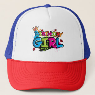 Casquette Fille d'anniversaire