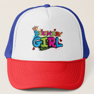 Casquette Fille d'anniversaire