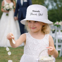Fille de fleurs personnalisée