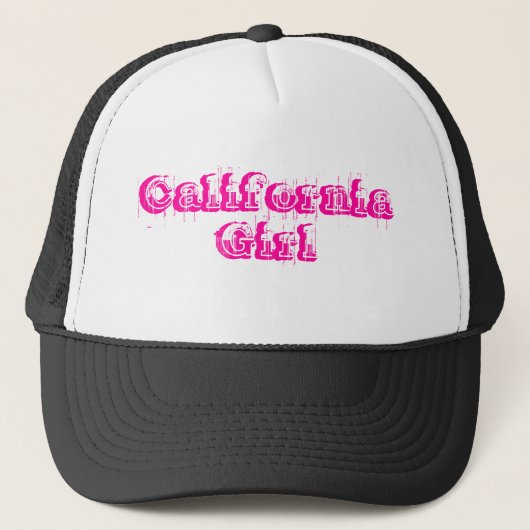 Casquette Fille de la Californie (Devant)