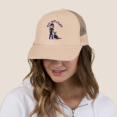 Casquette Fille de la police K9 (En situation)