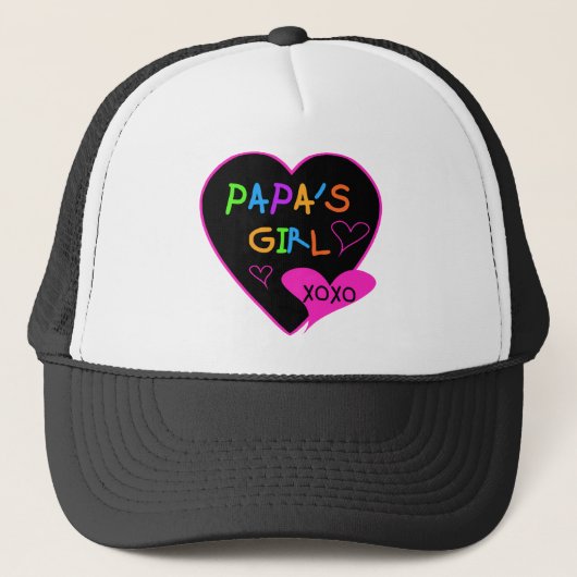 Casquette Fille de Papa Tee - shirts, Casquettes, Mugs, Bout (Devant)