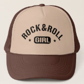 Casquette Fille de rock (Devant)