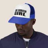 Casquette Fille de surfer d'Oxygentees calorie (En situation)