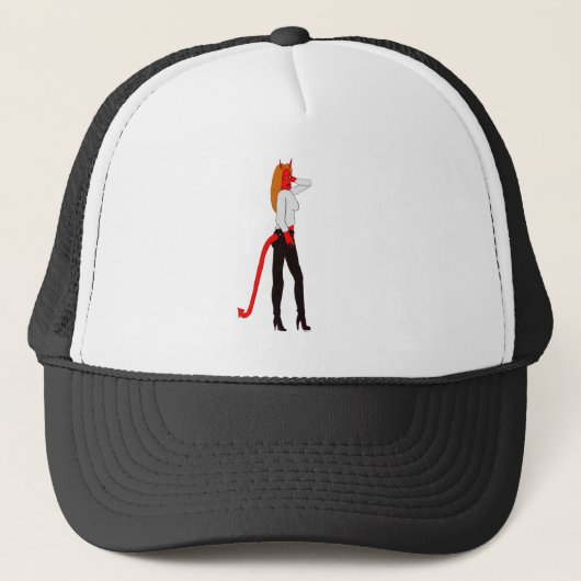 Casquette fille diabolique     (Devant)