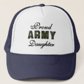 Casquette Fille fière d'armée (Devant)