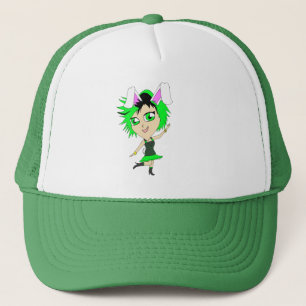 Casquette fille lapin chibi