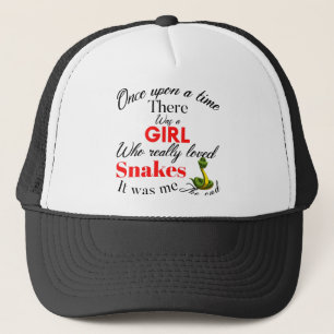 Casquette fille serpent