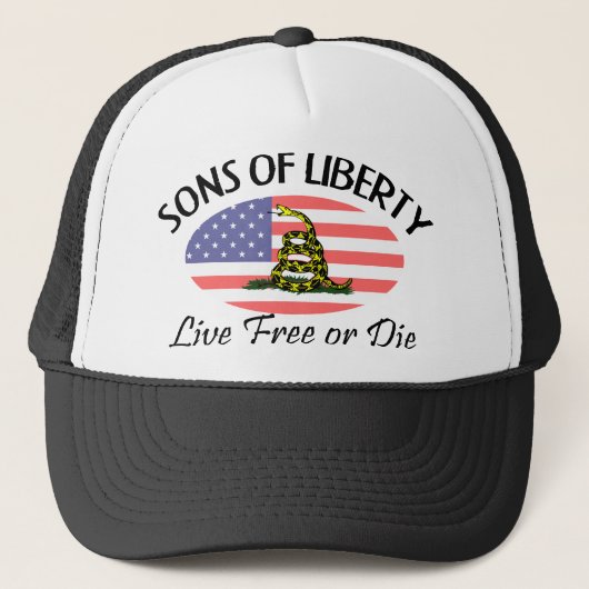 Casquette Fils de la liberté (Devant)