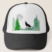 Casquette Fin de loup d'hurlement (Devant)