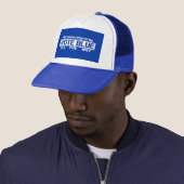 Casquette Fini Cray Cray Vote Blue Tout Le Chemin (En situation)