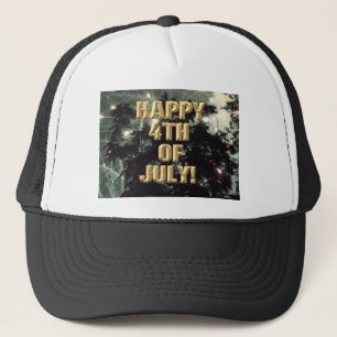 Casquette Fireworks 13 chapeau 4 juillet camionneur