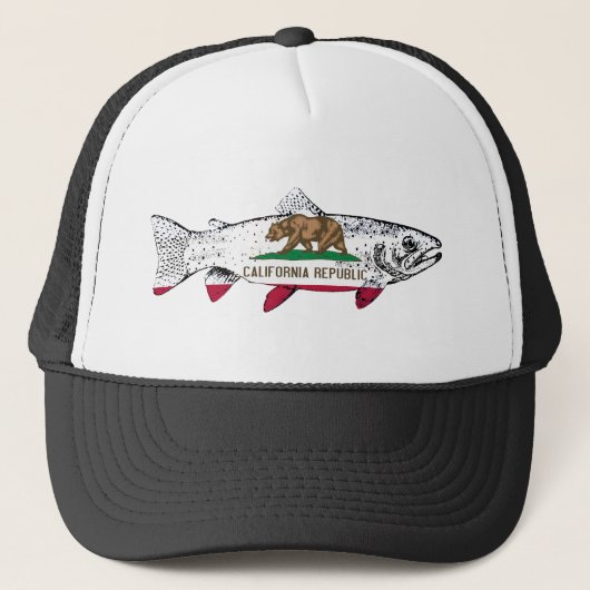 Casquette Fish California Trout (Devant)