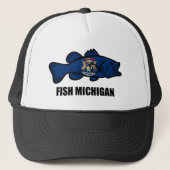 Casquette Fish Michigan (Devant)