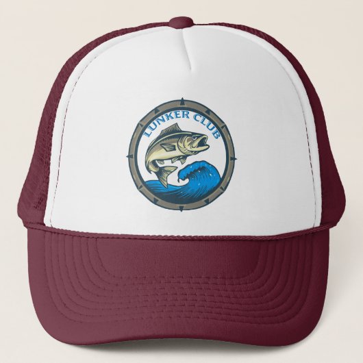 Casquette Fishing Logo " Lunker Club "  (Devant)