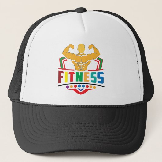 Casquette Fitness Lifestyle – Train Hard Stay Strong (Devant)
