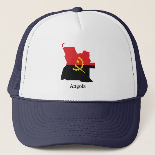 Casquette Flags and countries Angola (Devant)