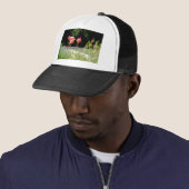 Casquette flamant (En situation)