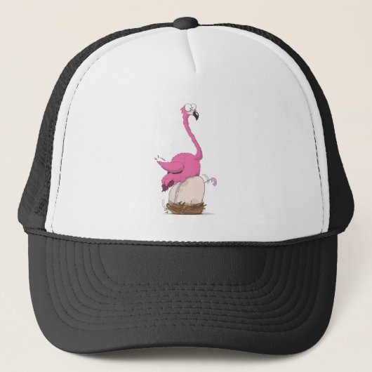 Casquette Flamant rose (Devant)