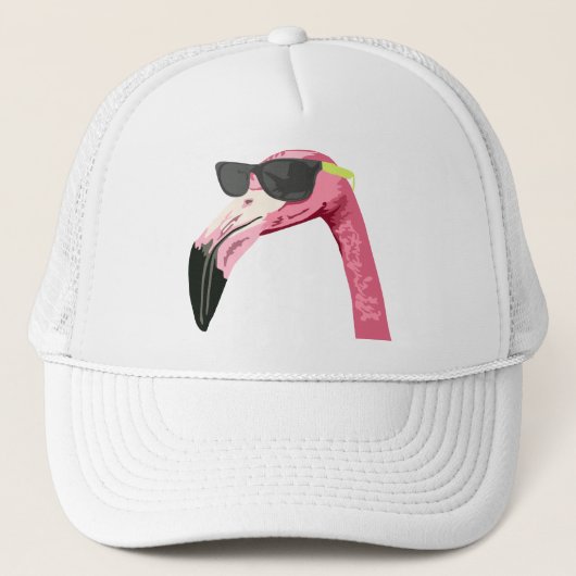 Casquette Flamant rose cool (Devant)