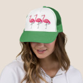 Casquette Flamant rose rose Bird-89686 (En situation)