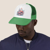 Casquette Flamant rose Sublimation-95151 (En situation)