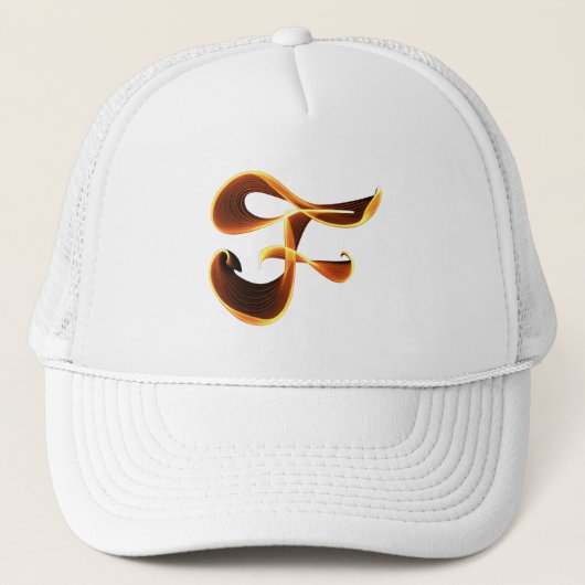 Casquette Flame F-letter (Devant)