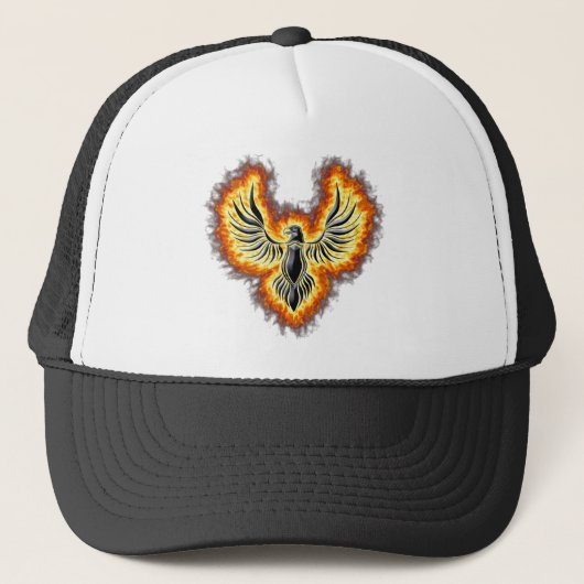 Casquette flaming firebird (Devant)